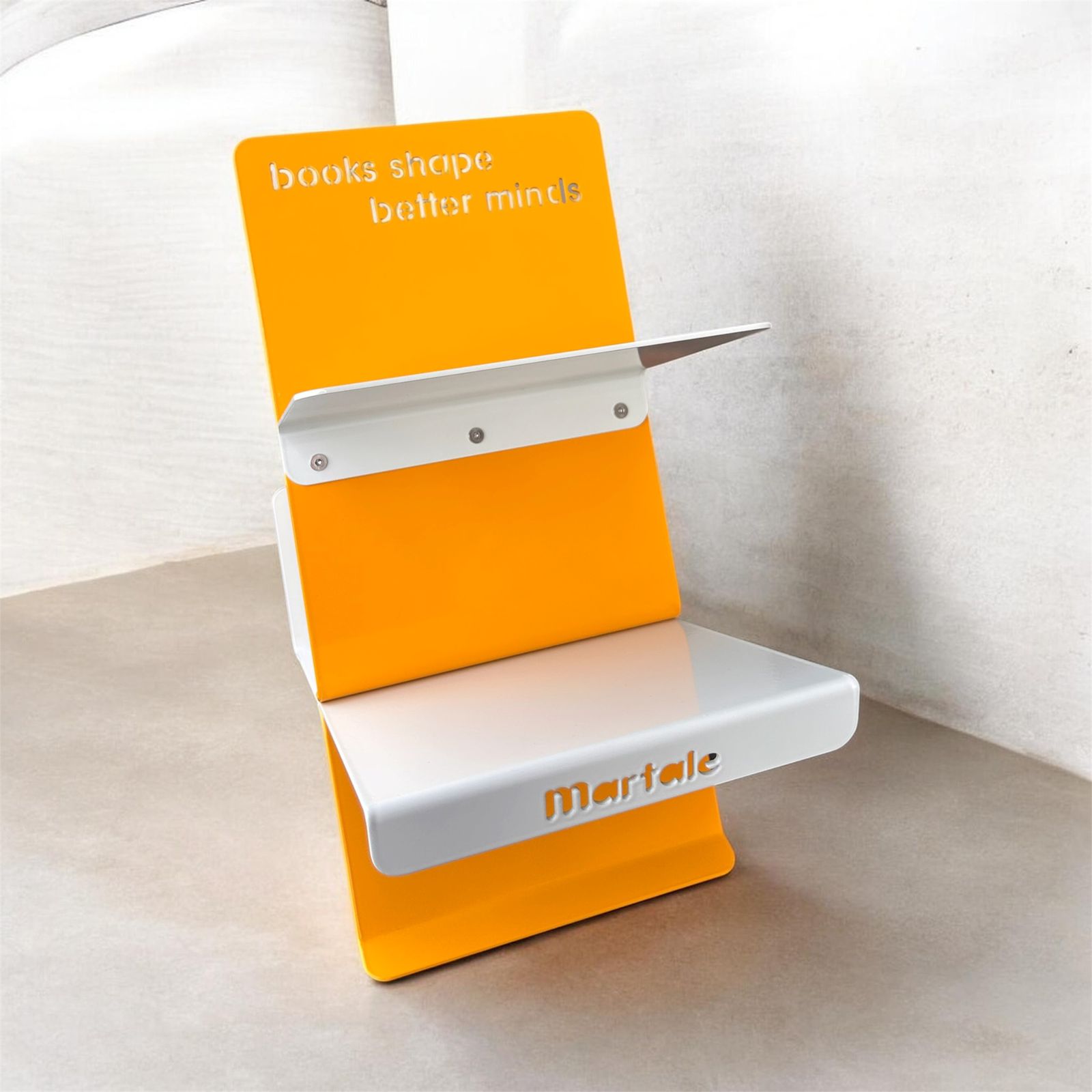 ZORA Book Rack by Martale – Minimalist Book Organizer